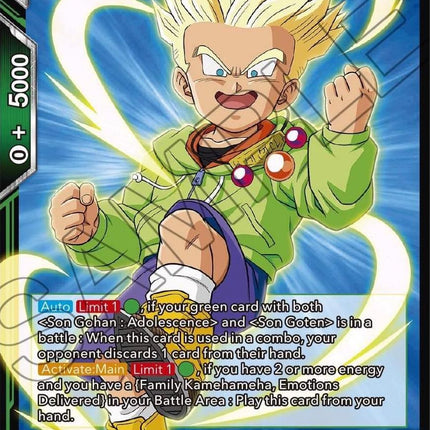 SS Trunks, Assistance in a Battle to the Death (Zenkai Series Tournament Pack Vol.5) (P-527) [Tournament Promotion Cards]