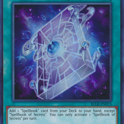 Spellbook of Secrets [BLLR-EN075] Ultra Rare