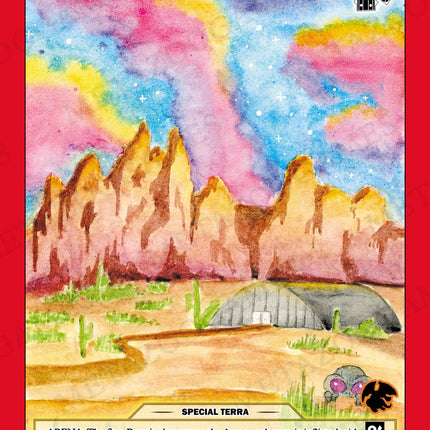 Area 51 (Desert) [Cryptid Nation: UFO First Edition Tribal Theme Decks]