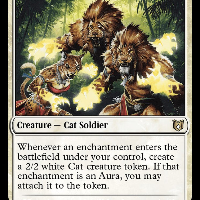 Ajani's Chosen [Wilds of Eldraine Commander]