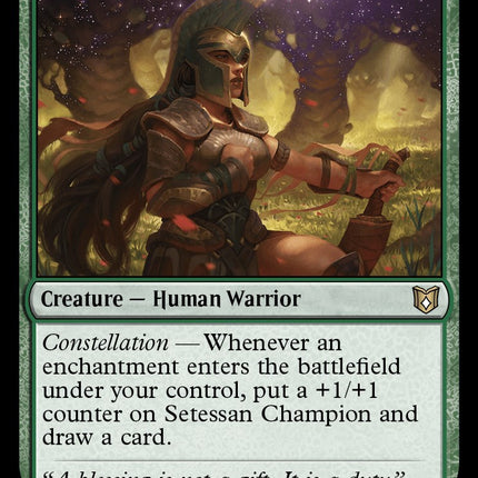 Setessan Champion [Wilds of Eldraine Commander]