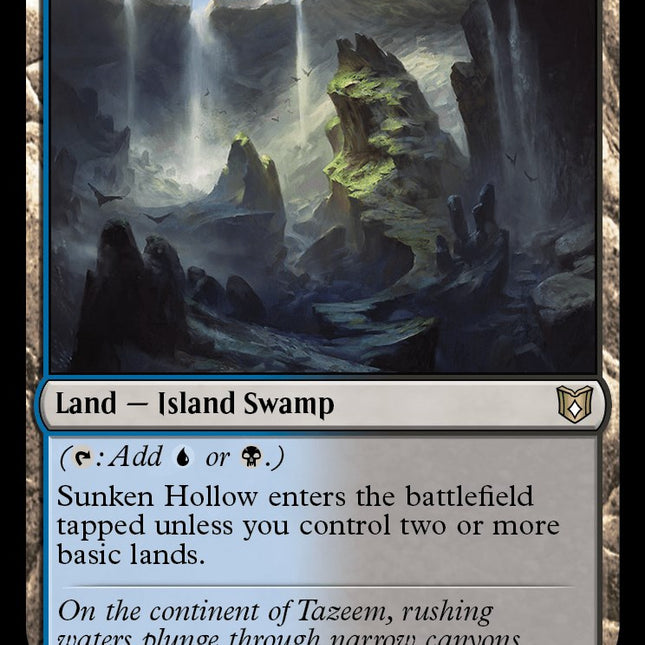 Sunken Hollow [Wilds of Eldraine Commander]