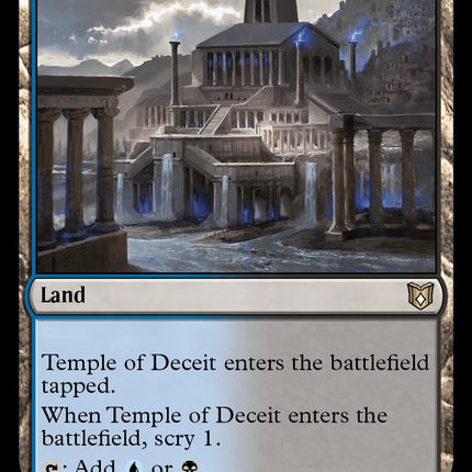 Temple of Deceit [Wilds of Eldraine Commander]