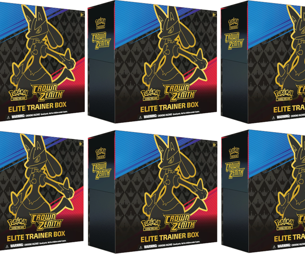 Sword & Shield: Crown Zenith - Elite Trainer Box Case – TokenMTG