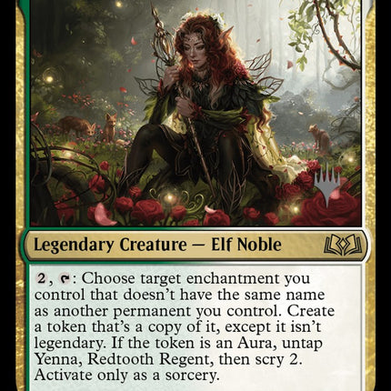 Yenna, Redtooth Regent (Promo Pack) [Wilds of Eldraine Promos]