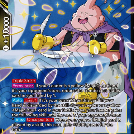 Majin Buu, Innocent Destruction (Championship Selection Pack 2023 Vol.3) (Gold-Stamped) (P-544) [Tournament Promotion Cards]