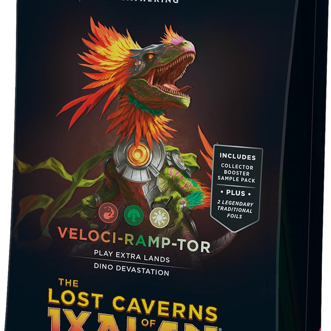 The Lost Caverns of Ixalan - Commander Deck (Veloci-Ramp-Tor) TokenMTG The Lost Caverns of Ixalan - Commander Deck (Veloci-Ramp-Tor) TokenMTG