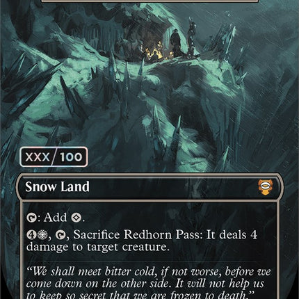 Redhorn Pass - Mouth of Ronom (Serialized) [The Lord of the Rings: Tales of Middle-Earth Commander]