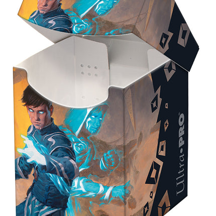 Ultra PRO: Deck Box - PRO 100+ (Zendikar Rising - Jace, Mirror Mage)