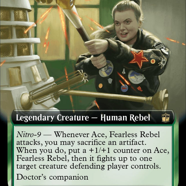 Ace, Fearless Rebel (Extended Art) [Doctor Who]