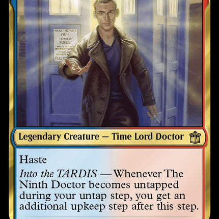 The Ninth Doctor (Surge Foil) [Doctor Who]