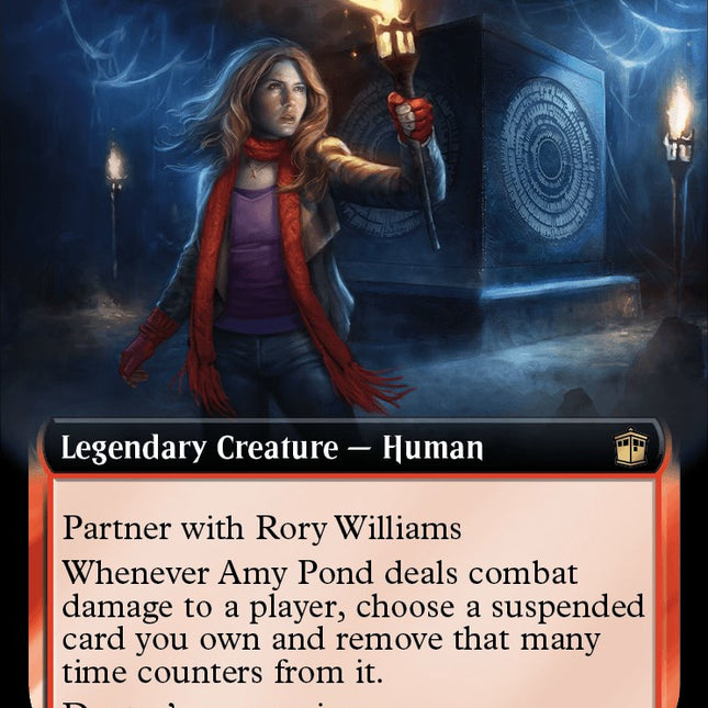 Amy Pond (Extended Art) [Doctor Who] – TokenMTG