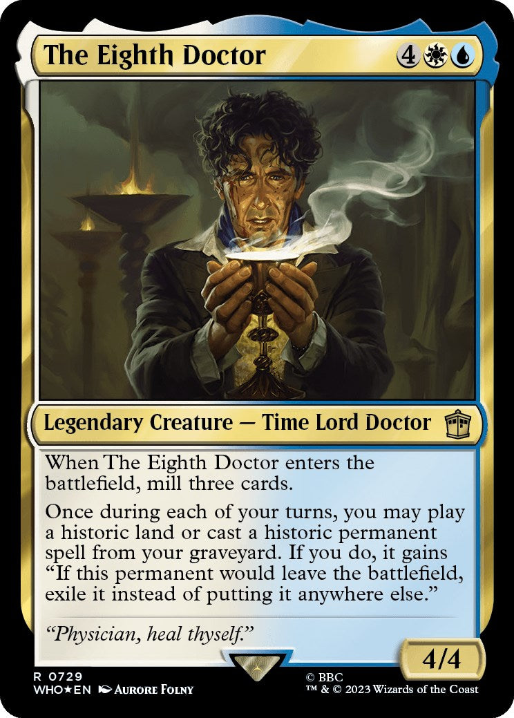 The Eighth Doctor (Surge Foil) [Doctor Who] – TokenMTG
