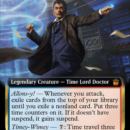 The Tenth Doctor (Extended Art) (Surge Foil) [Doctor Who]