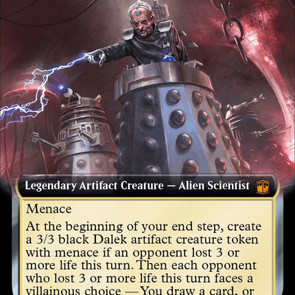 dalek mtg cards Card Name: Dalek, 7 cards