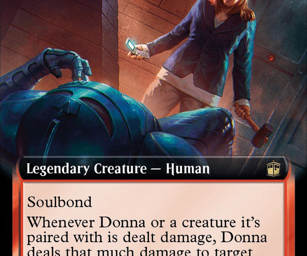donna noble mtg card 401 Games Canada - Donna Noble (Extended Art) (Surge