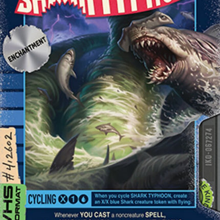 Shark Typhoon (Borderless Alternate Art) [Secret Lair 30th Anniversary Countdown Kit]