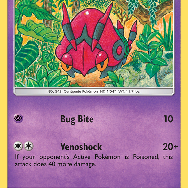 Venipede (56/147) [Sun & Moon: Burning Shadows]