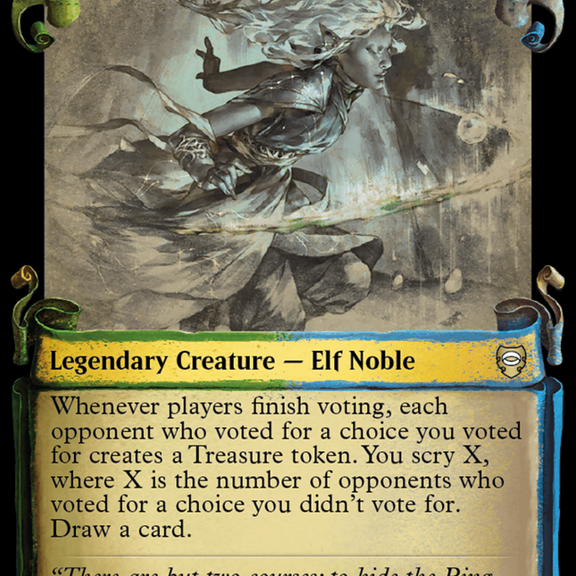 Erestor of the Council [The Lord of the Rings: Tales of Middle-Earth Commander Showcase Scrolls]