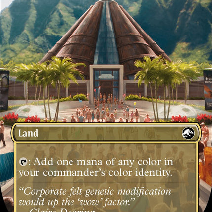 Command Tower // Commander Tower (Borderless) [Jurassic World Collection]