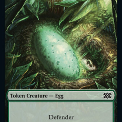 Egg // Aven Initiate Double-Sided Token [Double Masters 2022 Tokens]