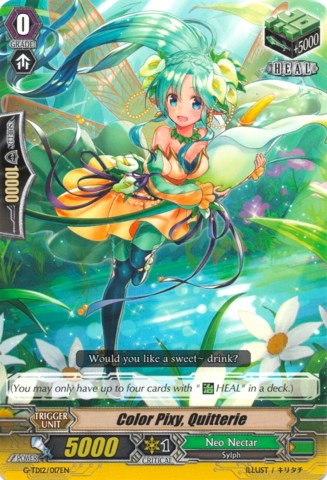 Color Pixy, Quitterie (G-TD12/017EN) [Flower Princess of Abundant Blooming]