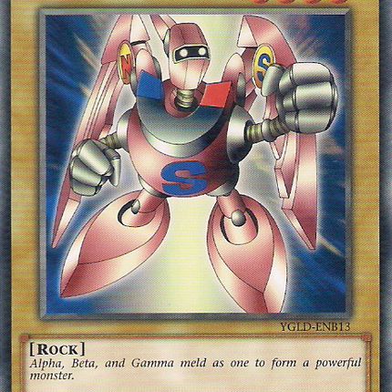 Gamma The Magnet Warrior [YGLD-ENB13] Common