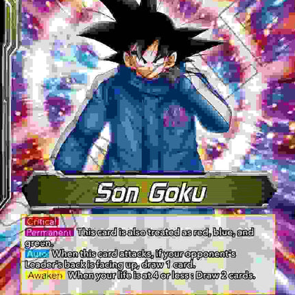 Son Goku // SSB Son Goku, Battling for the Universe (P-425) [Promotion Cards]