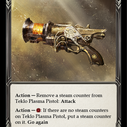 Runechant // Teklo Plasma Pistol [ARC112-T // ARC003-T] (Arcane Rising)  1st Edition Normal