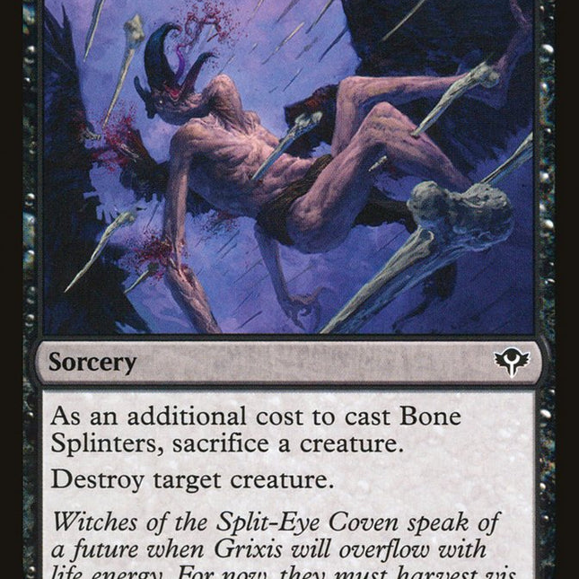Bone Splinters [Duel Decks: Speed vs. Cunning]