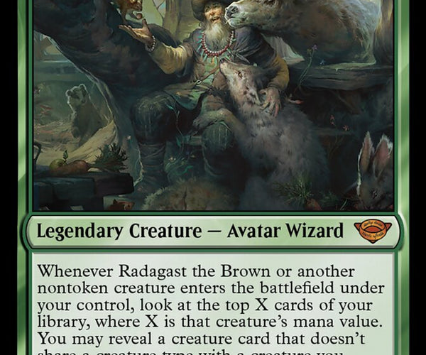 Radagast the Brown [The Lord of the Rings: Tales of Middle-Earth] – TokenMTG
