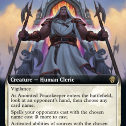 Anointed Peacekeeper (Extended Art) [Dominaria United]