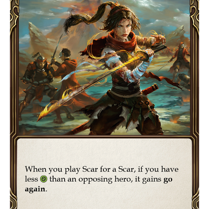 Scar for a Scar (Yellow) [1HP397] (History Pack 1)