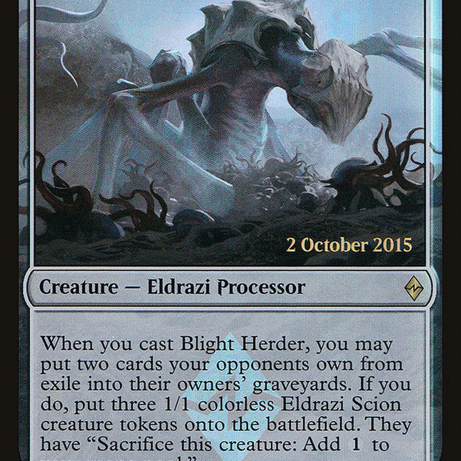 Blight Herder (Launch) [Battle for Zendikar Promos]