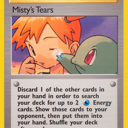 Misty's Tears (118/132) [Gym Challenge 1st Edition]