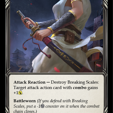 Breaking Scales [KSU007-C] (Katsu Hero Deck)  1st Edition Normal