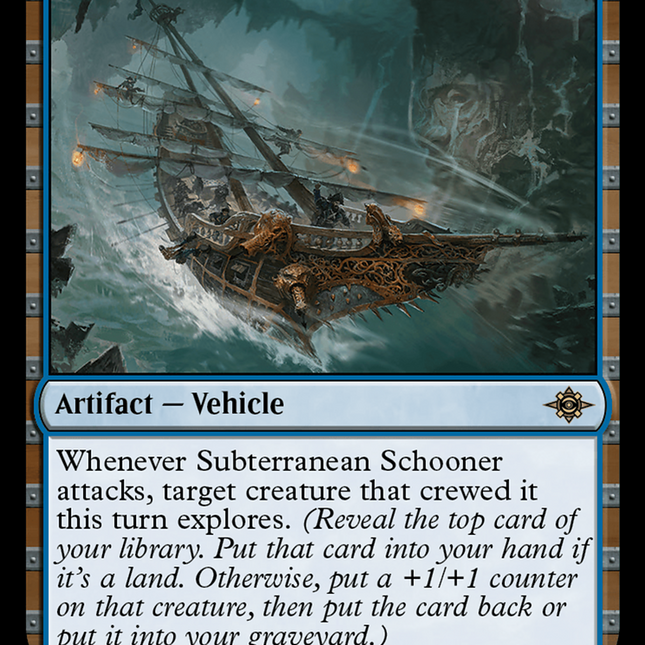 Subterranean Schooner [The Lost Caverns of Ixalan]