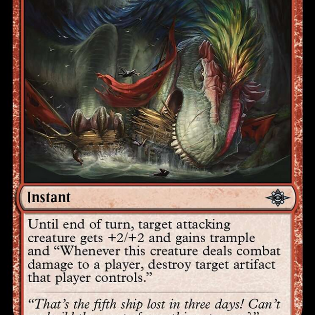 Dreadmaw's Ire [The Lost Caverns of Ixalan]