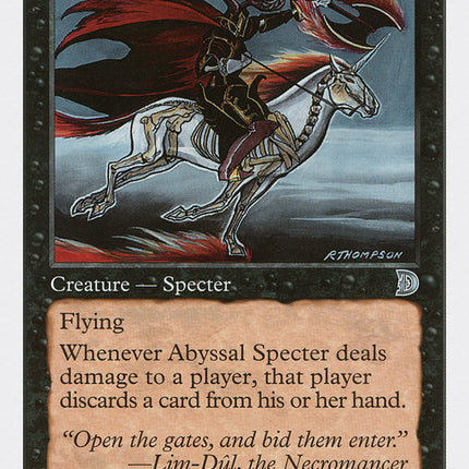 Abyssal Specter [Deckmasters]