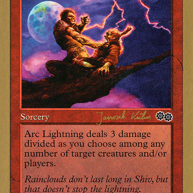 Arc Lightning (Janosch Kuhn) [World Championship Decks 2000]