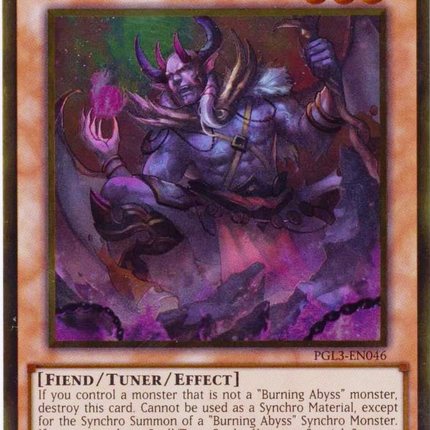 Rubic, Malebranche of the Burning Abyss [PGL3-EN046] Gold Rare