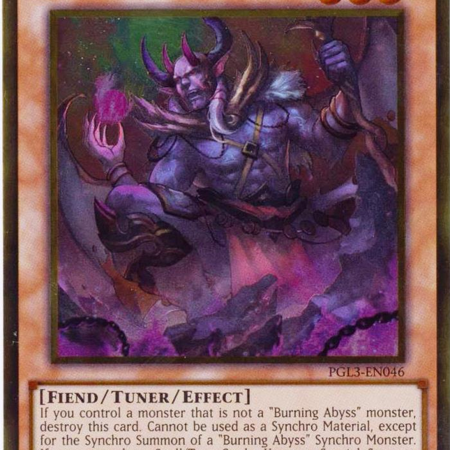 Rubic, Malebranche of the Burning Abyss [PGL3-EN046] Gold Rare