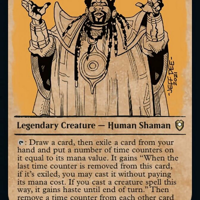 Alaundo the Seer (Showcase) [Commander Legends: Battle for Baldur's Gate]