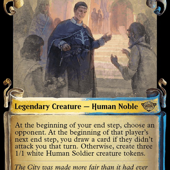 Faramir, Prince of Ithilien [The Lord of the Rings: Tales of Middle-Earth Showcase Scrolls]