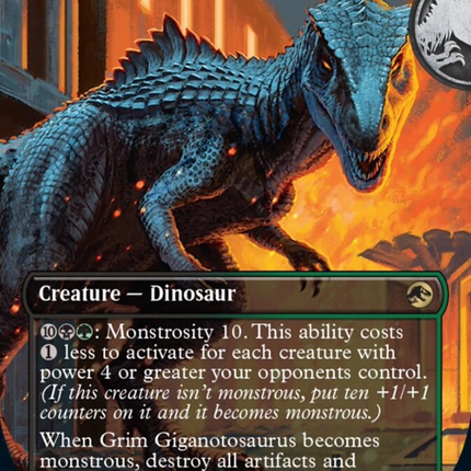 Grim Giganotosaurus (Borderless) [Jurassic World Collection]