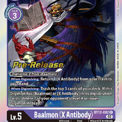Baalmon (X Antibody) [BT12-082] [Across Time Pre-Release Cards]