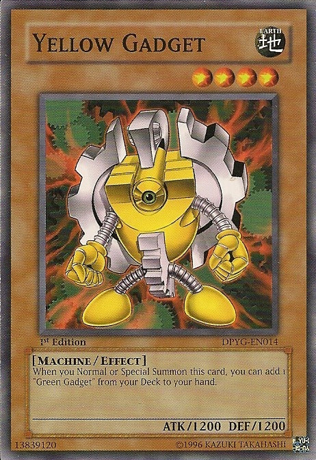 yugioh gadget cards Yellow Gadget [DPYG-EN014] Common – TokenMTG