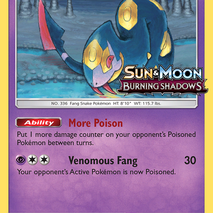 Seviper (SM46) [Sun & Moon: Black Star Promos]
