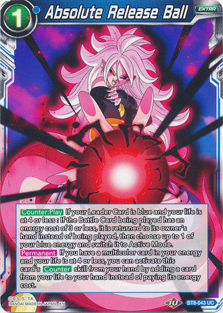 dragon ball super card game malicious machinations Absolute Release Ball (BT8-043) [Malicious Machinations] – TokenMTG