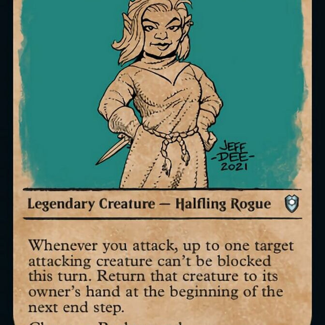 Alora, Merry Thief (Showcase) [Commander Legends: Battle for Baldur's Gate]